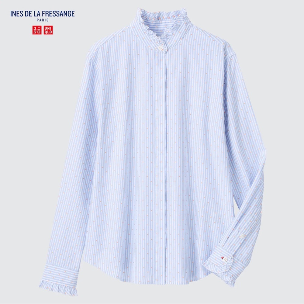 ⚡️6hrs sale⚡️UNIQLO x Ines de la Fressange blouse - Picture 7 of 15